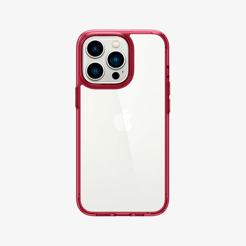 ACS03204 - iPhone 13 Pro Max Case Ultra Hybrid in crystal clear showing the back